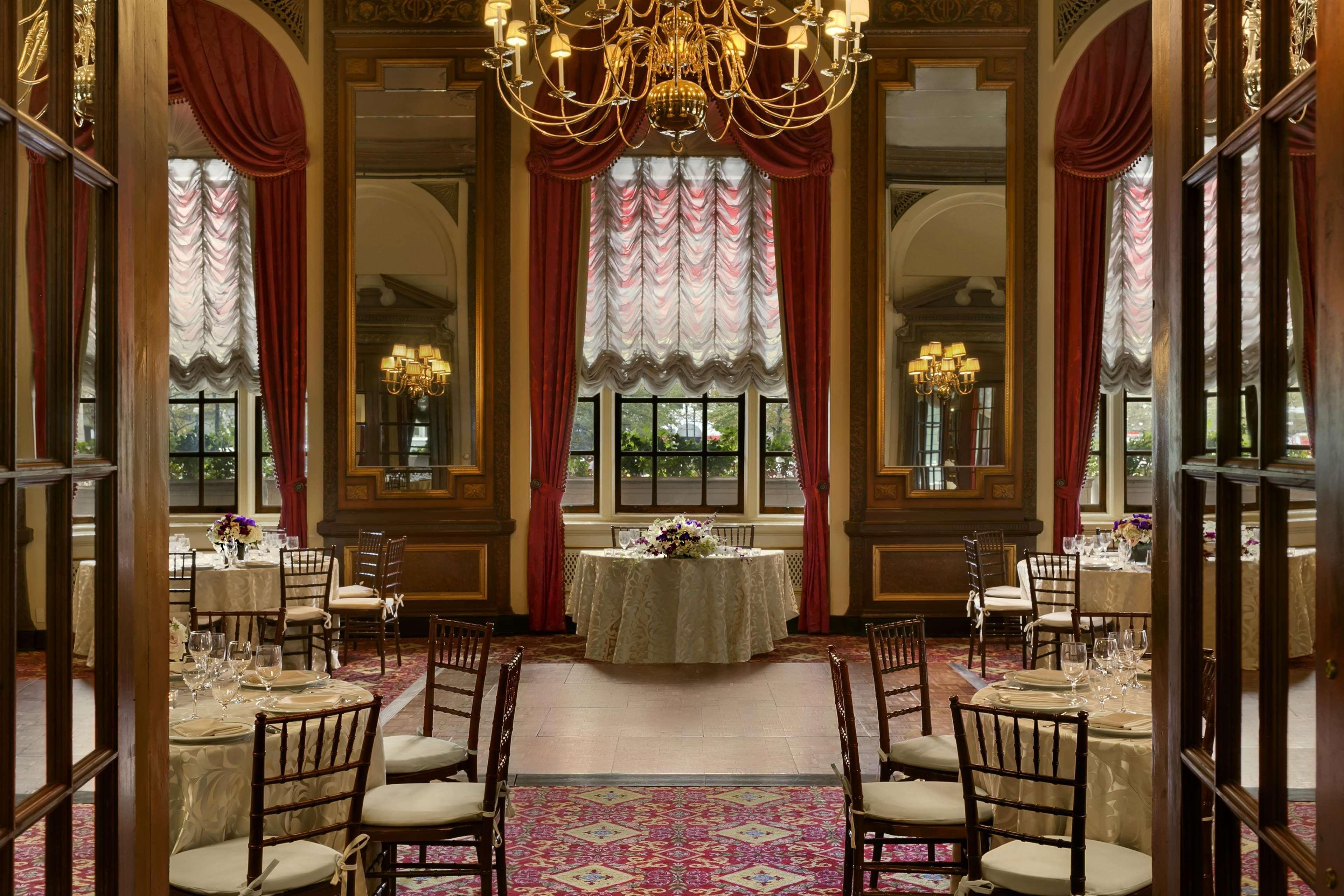 Fairmont Copley Plaza Hotell Boston Restaurant bilde